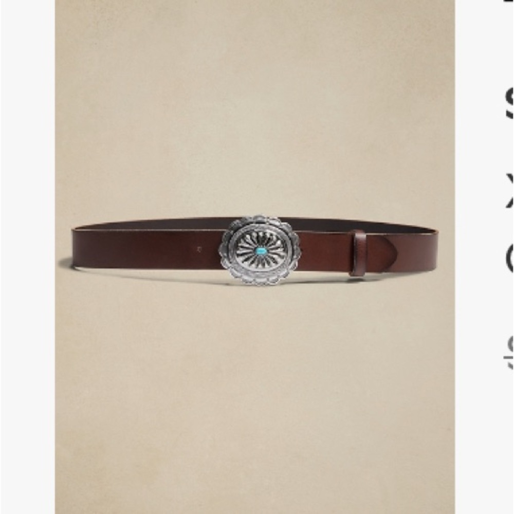 Turquoise Buckle Belt